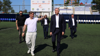 ზურაბ პატარაძე ბათუმისა და ქობულეთის მუნიციპალიტეტებში სპორტულ ინფრასტრუქტურას გაეცნო