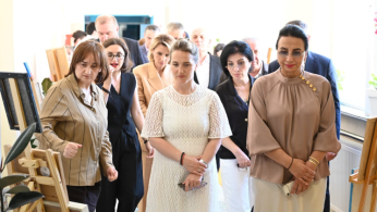 ქალთა და ბავშვთა საკითხებზე მომუშავე პარლამენტის დროებითი კომისიის წევრები ქედასა და შუახევში ინკლუზიური განათლების და შშმ პირთა დღის ცენტრებს ესტუმრნენ