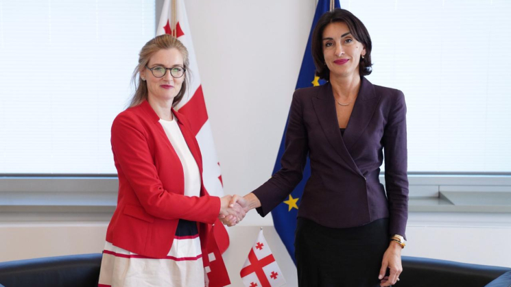 მაკა ბოჭორიშვილმა შვეიცარიის ახლადდანიშნულ ელჩთან გაცნობითი შეხვედრა გამართა