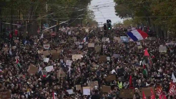 გასული ორი დღის განმავლობაში, საფრანგეთში აქციებზე დაკავებულთა რაოდენობამ 1 300-ს გადააჭარბა